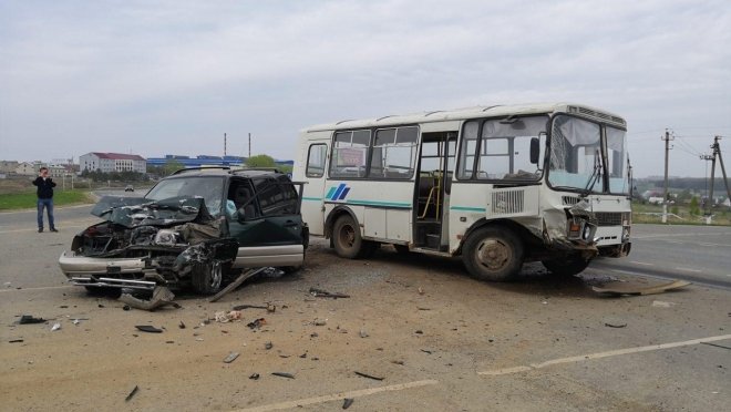 Автобус попал в ДТП в Рузаевском районе Мордовии